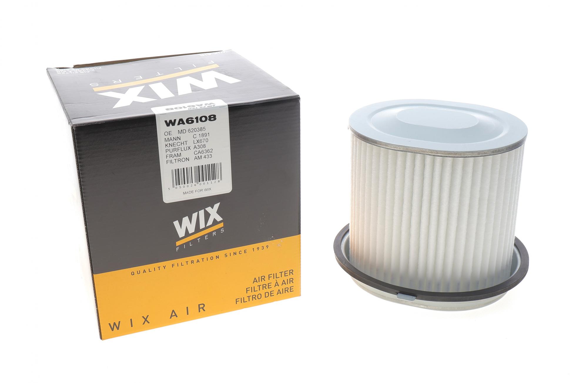 WA6108 WIX FILTERS